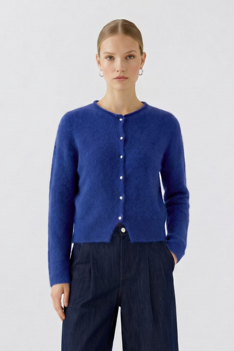 Oui Strickjäckchen - royal blue