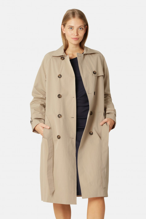 Ilse Jacobsen Trench RAINVISION03 - white pepper/beige
