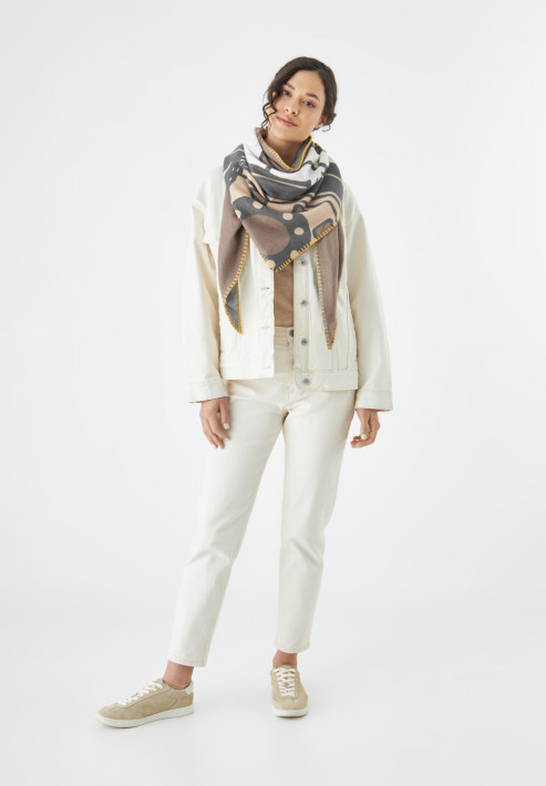 Codello Tuch Peanuts - taupe/creme