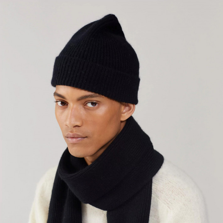 Le Bonnet Scarf - onyx/black