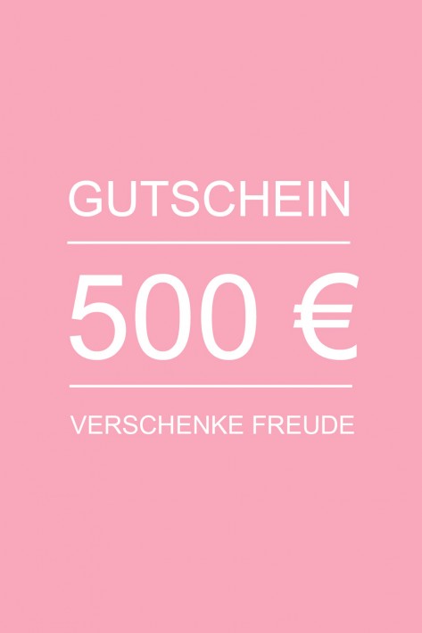 Gutschein 500 EURO