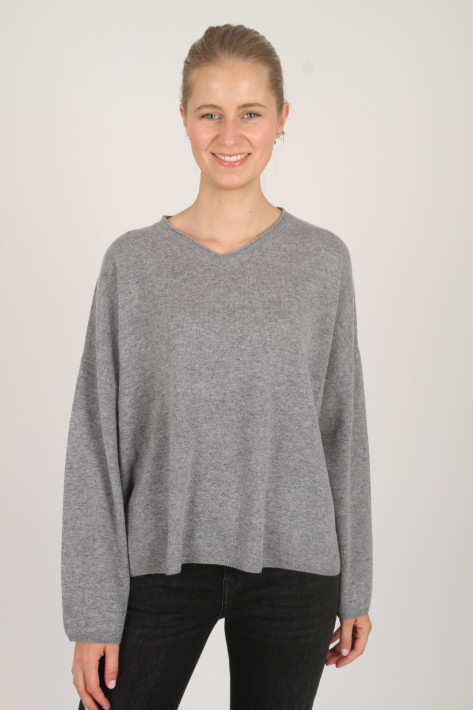 FFC Fashion V-Pullover Neo - light grey mel