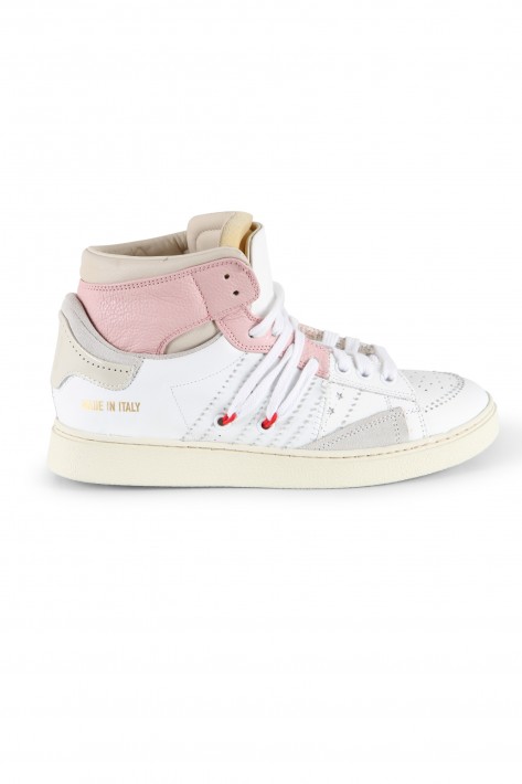 Hidnander Sneaker The Cage Dual - white/baby pink
