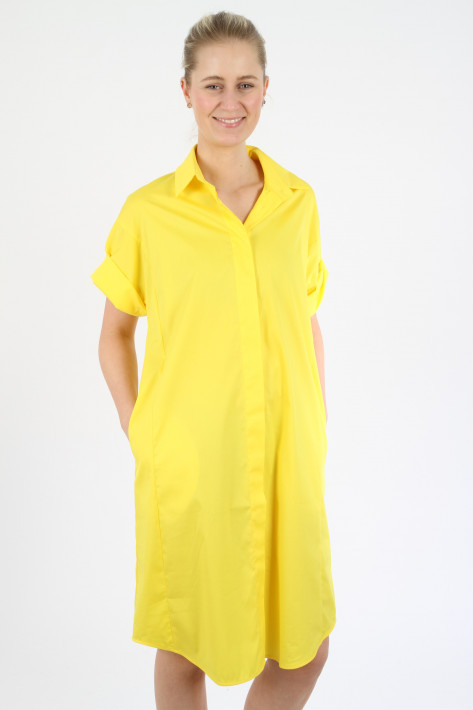 0039 Italy Dress DERBY - yellow