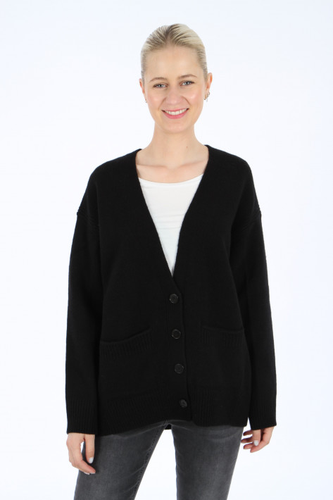 Drykorn Cardigan Jaydeni - black