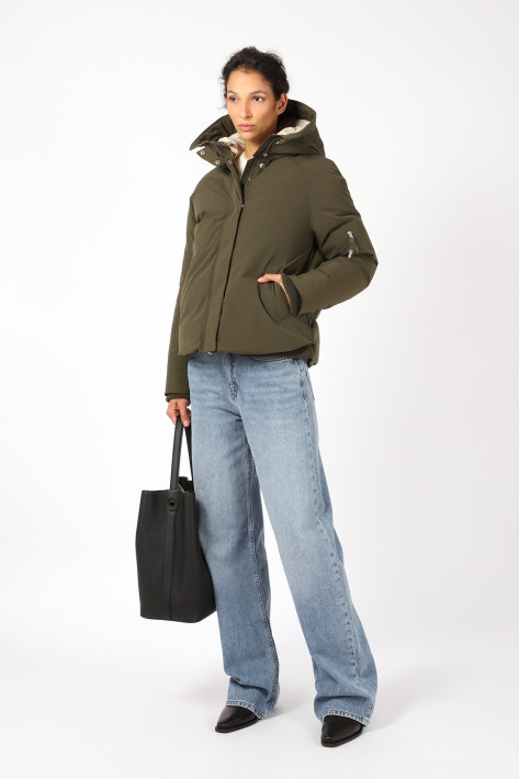 IQ Studio Emy Bomber Outdoor Parka - military green