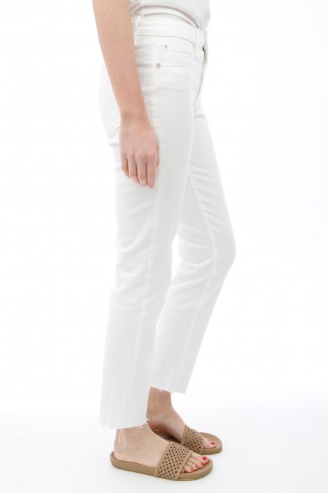 The Nim Jeans Bonnie - white