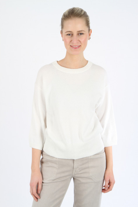 Allude Strick-Pullover - cream