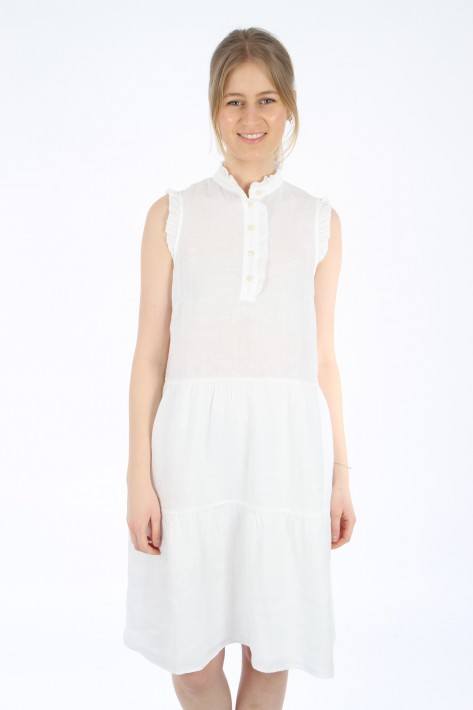 0039 Italy Kleid Pompea Dress - white