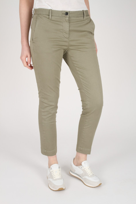 Nine in the Morning Chino Slim Breezy - timo/green