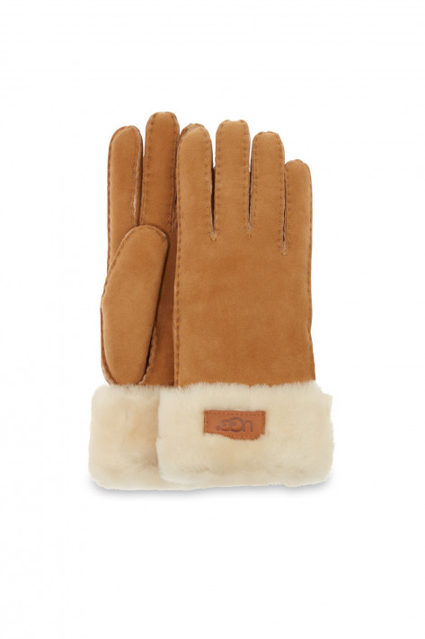 UGG Australia Turn Cuff Glove - chestnutt