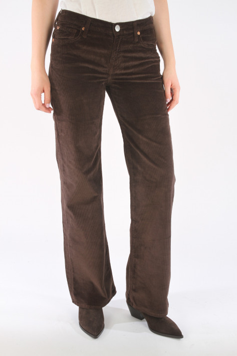 True Religion Cordhose Sophie Bootcut - brown