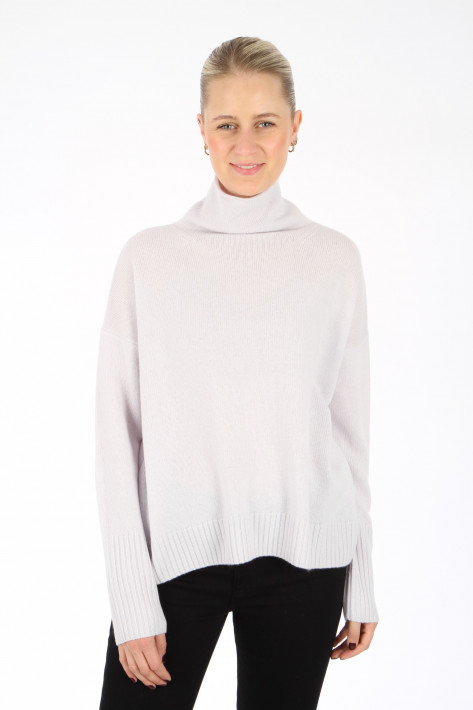 FFC Fashion Pulli Stehkragen - light grey