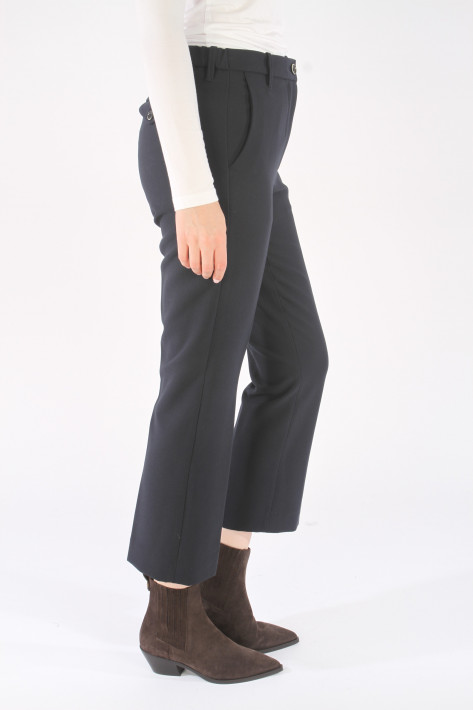 Nine in the morning Chino Magda Bootcut Crop - navy