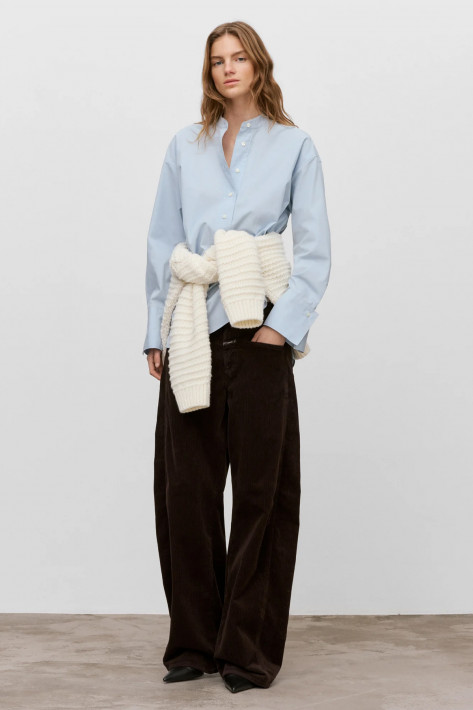 Closed Cordhose Tori-X - cinder brown