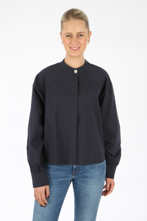 0039 Italy Bluse Uma - navy