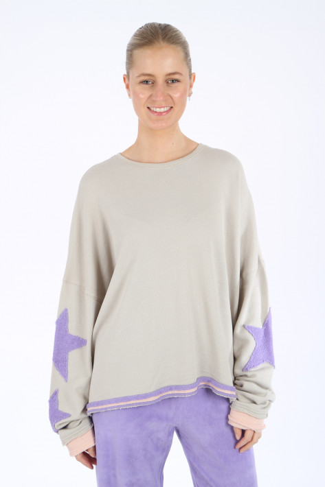 Love Joy Victory Sweat Hopewell - grey/stone