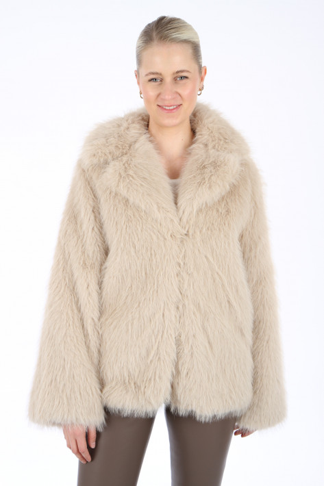 Helmur Fake-Felljacke REIMS - nocciola