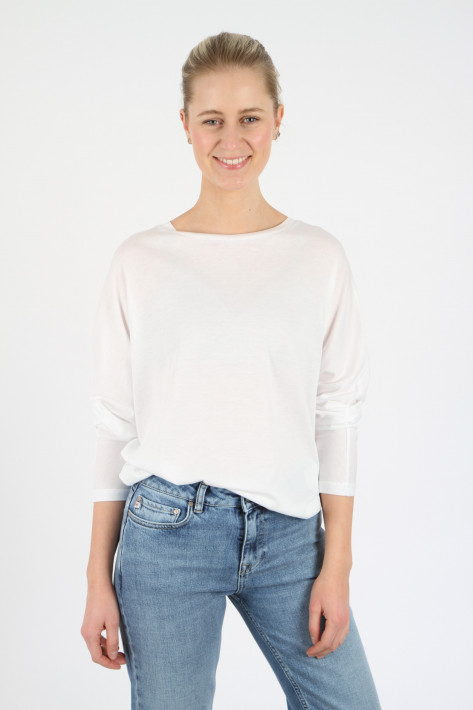 Drykorn Longsleeve SOMEJA - white