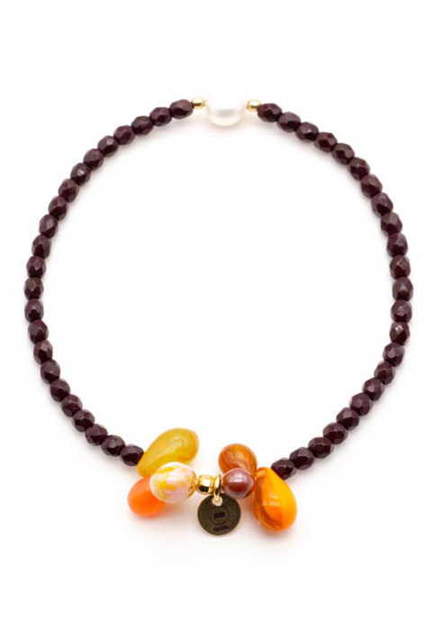 Schmückstück Armband 6Drops - Chocolate