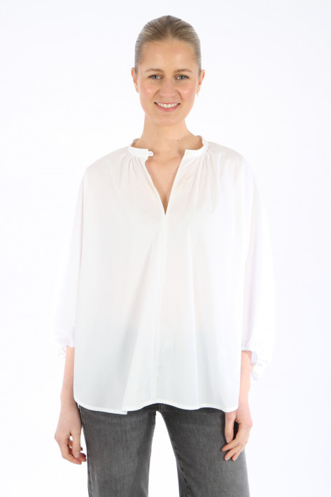 Hemisphere Blouse ALESA - white