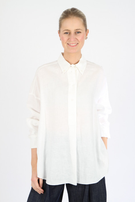 FFC Leinenhemd - white