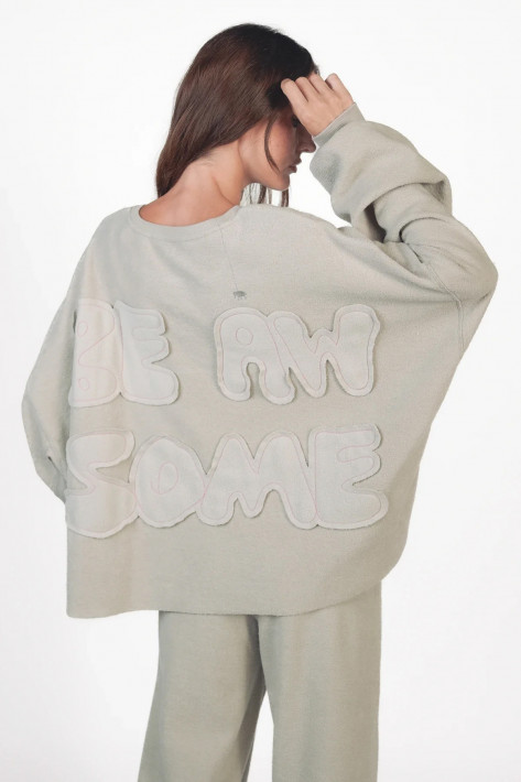 Love Joy Victory Sweat Bira - pussywillow gray / stone