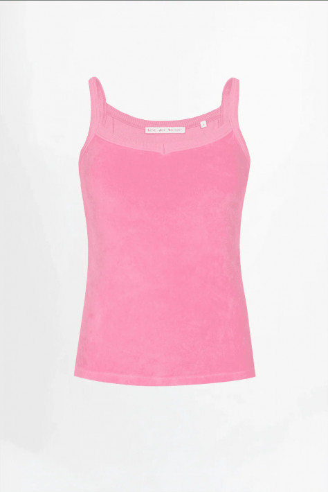 Love Joy Victory Top Shady - hibiscus/rose