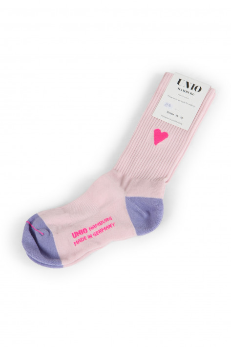 Unio Hamburg Socken Amore - pink