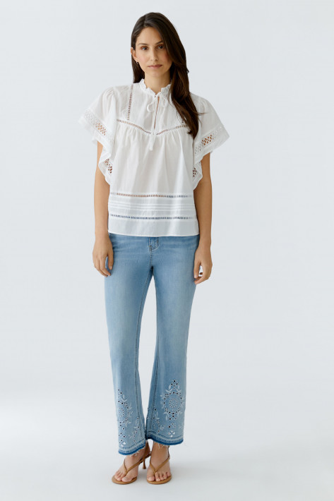 Oui Bluse - optic white