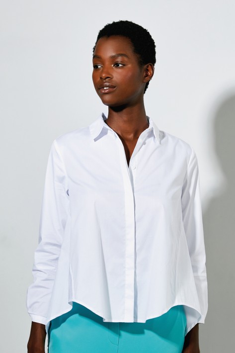 FFC Fashion Bluse 3/4 Arm - white