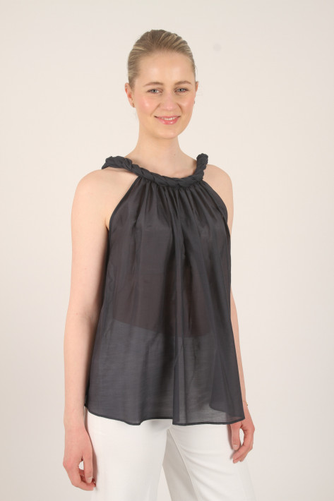 Semicouture Blusen-Top - marine