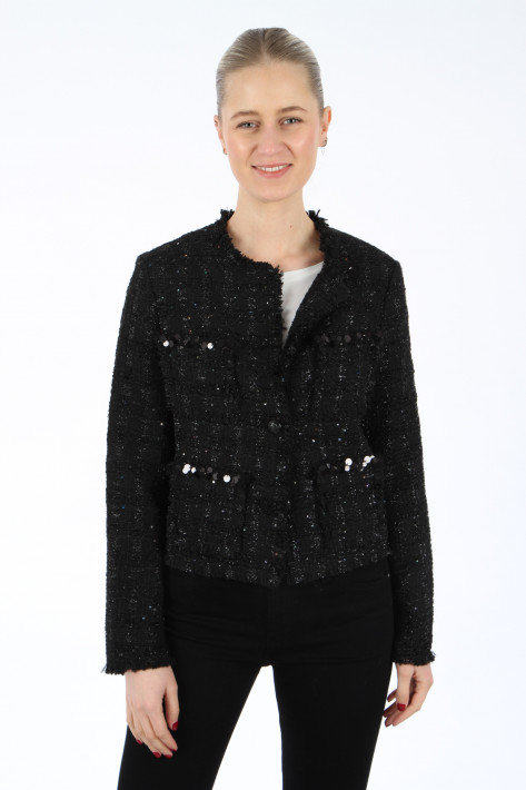 Oui Chanel-Jäckchen - black