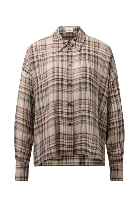 Drykorn Bluse CLOELIA - kariert beige