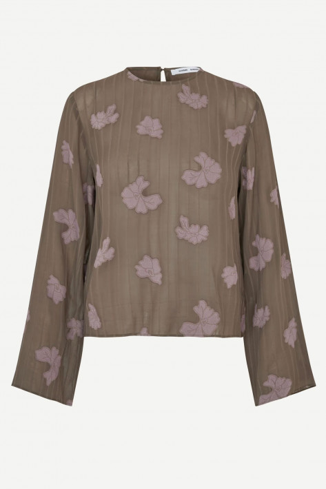 Samsoe & Samsoe Bluse SAMADDA - major brown