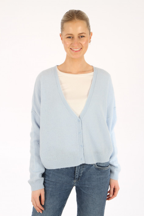 Bloom Cardigan - glacier blue