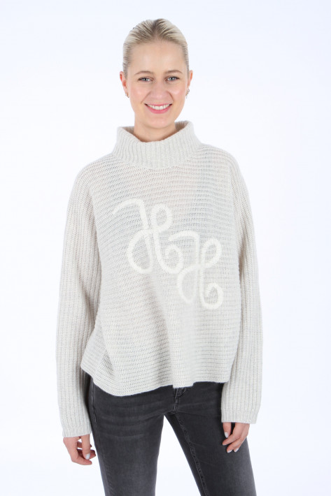 Hemisphere Cashmere-Pulli HH - stone mel