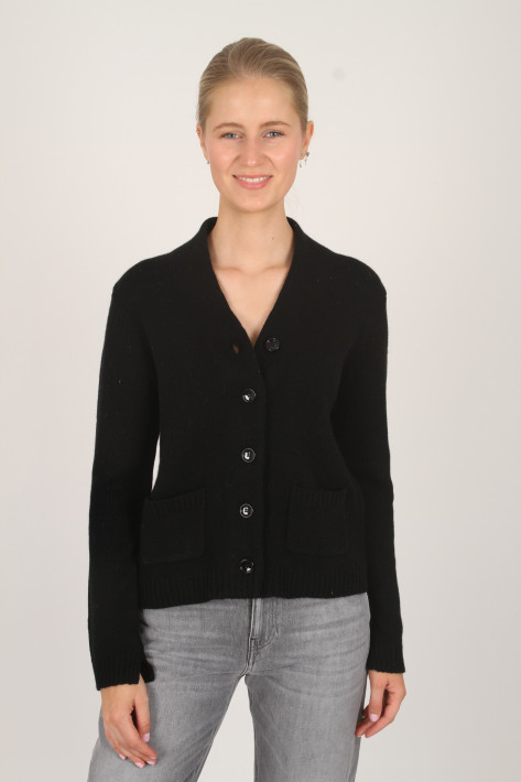 Allude Blazer-Cardigan - black