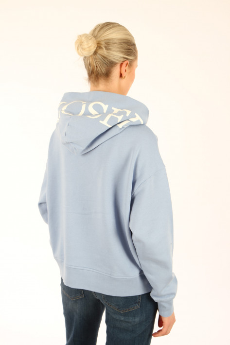 Closed Logo-Hoodie - sky blue