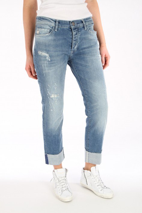 Goldgarn Jeans Augusta Slim Fit - lightblue
