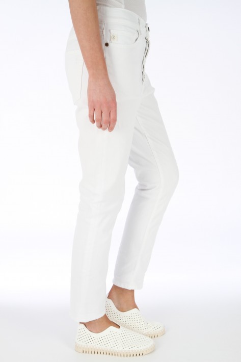 Goldgarn Jeans Augusta - white