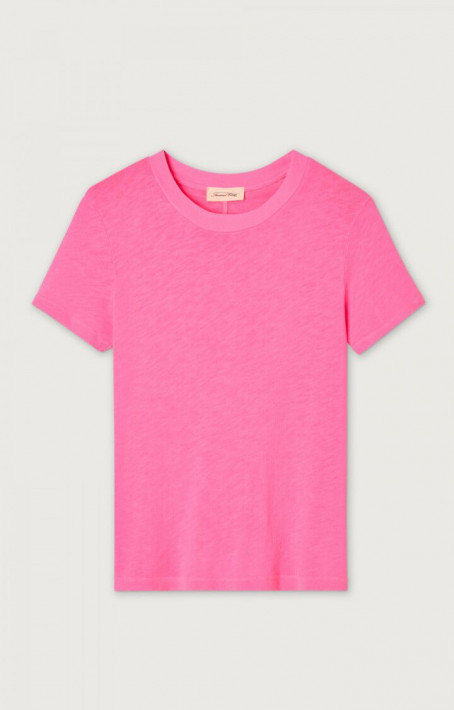American Vintage T-Shirt Sonoma - fluorescent acid pink