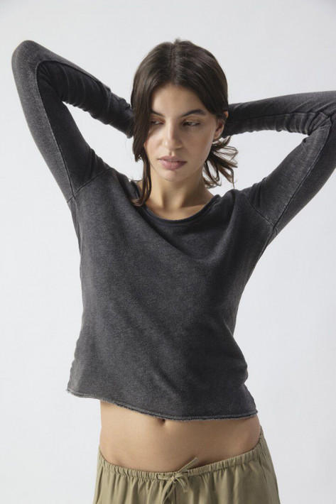 American Vintage Longsleeve Sonoma - vintage black