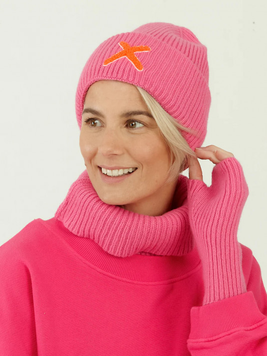Unio Mütze LUMI X - poppy/neonpink