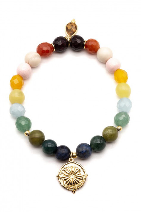 Schmückstück Armband Mala Single Cozy Colours