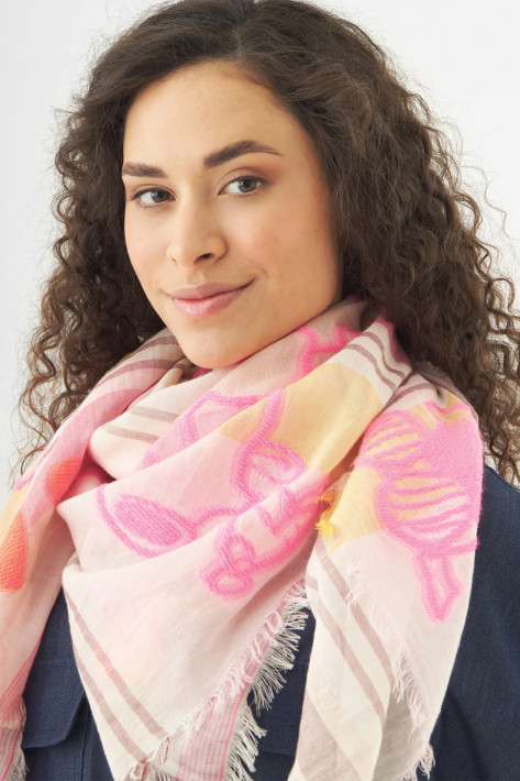 Codello Tuch Snoopy - pink