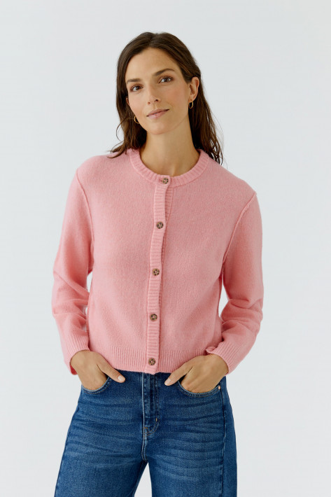 Oui Cardigan ILAYA - rose elegance
