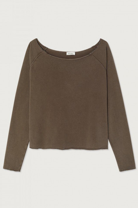 American Vintage Sweat Vibtown - brown/vintage brunette