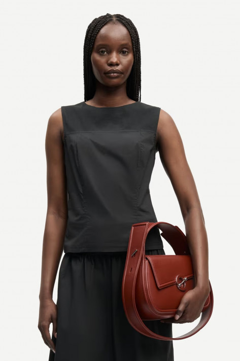 Samsoe & Samsoe Top SATHEA - black