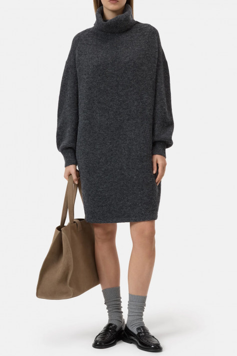 Closed Strickkleid - dark grey